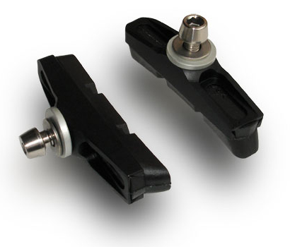 (image for) Black Improved Super Low Profile Pad Holders (Shimano style)