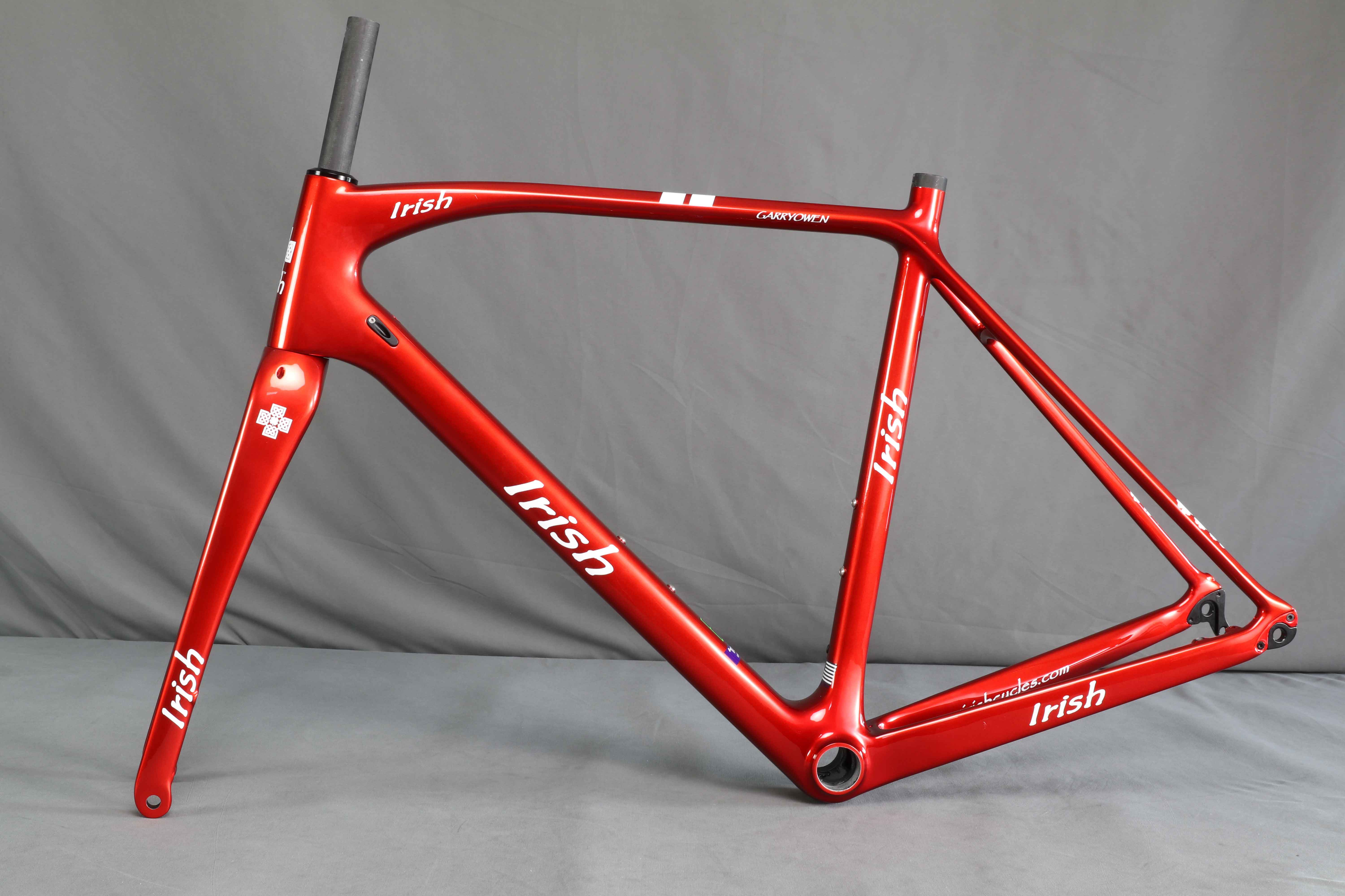 (image for) Gerryowen Cyclocross Frame Ruby Red
