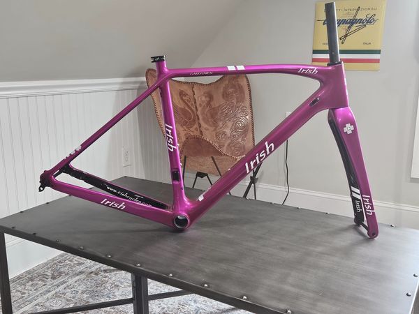 (image for) Gerryowen Cyclocross Frame Black Pink