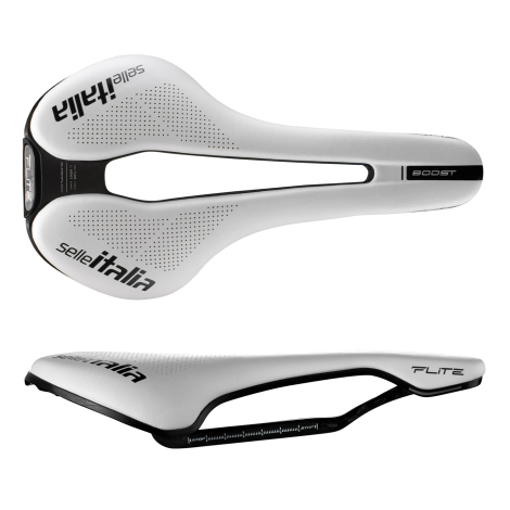 (image for) Selle Italia Flite Boost SF CRB, S3 Carbon, FibraTek, White LTD
